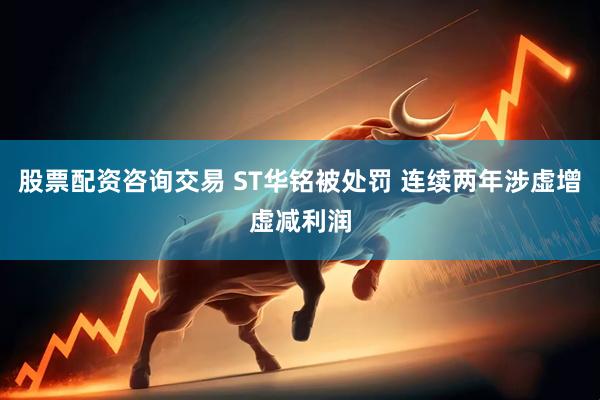 股票配资咨询交易 ST华铭被处罚 连续两年涉虚增虚减利润